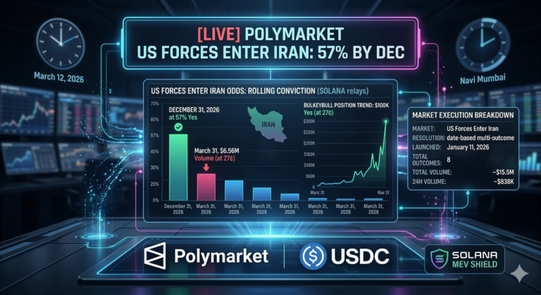[Live] Polymarket US Forces Enter Iran: 57% by Dec