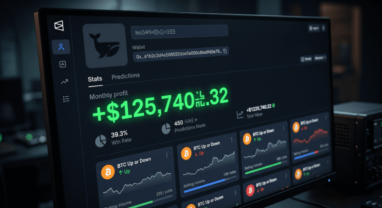 0x97f21 Polymarket: $450K Monthly, BTC Micro Trader Full Profile