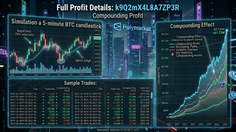 k9Q2mX4L8A7ZP3R Polymarket: $1.72M All-Time, Updated Full Profile