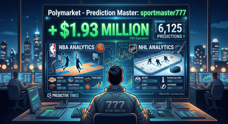 sportmaster777 Polymarket: $1.93M from 6,125 NBA and NHL