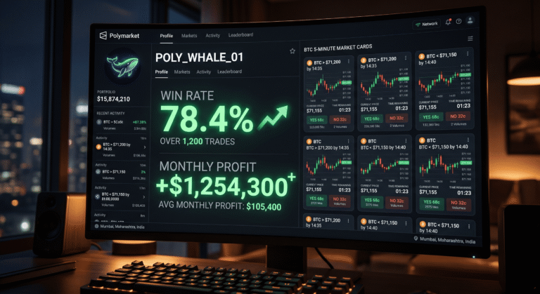 0xB27BC932 Polymarket: 65.5% Win Rate, $459K Monthly Updated Profile