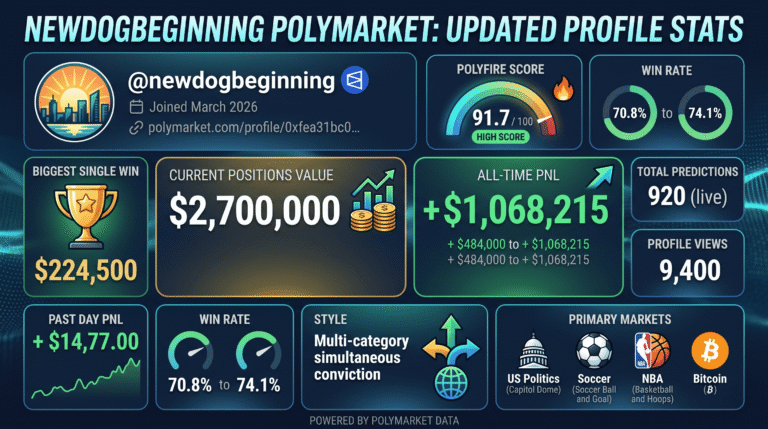 newdogbeginning Polymarket: $2.7M Open, Senate Midterm Hedge